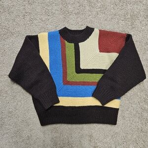 Misha & Puff Raisin Metered Square Sweater